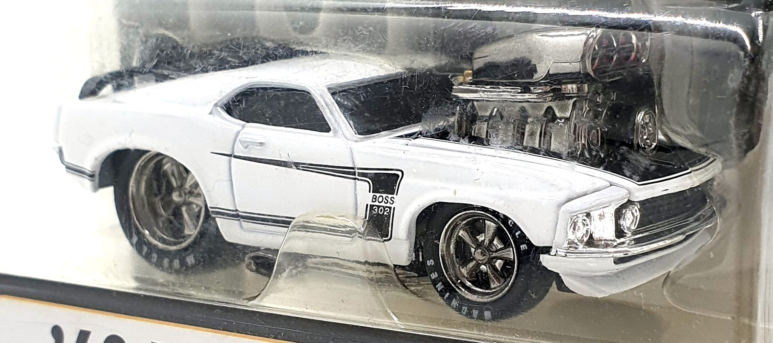 Action 1/64 Scale 71161 - 1969 Ford Mustang Boss 302 - White