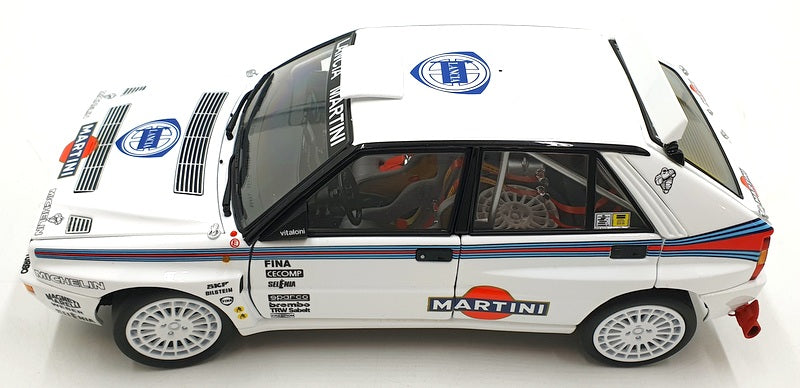 Kyosho 1/18 Scale Diecast 08348G Lancia Delta HF Intergrale Test Car Martini
