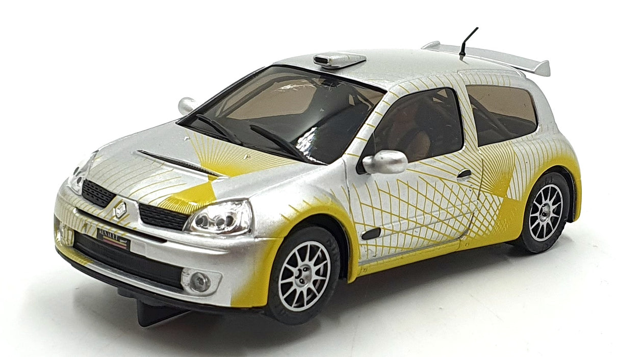 Ninco 1/32 Scale Slot Car 50297 Renault Clio Super 1600 "Showcar" Silver/Yellow