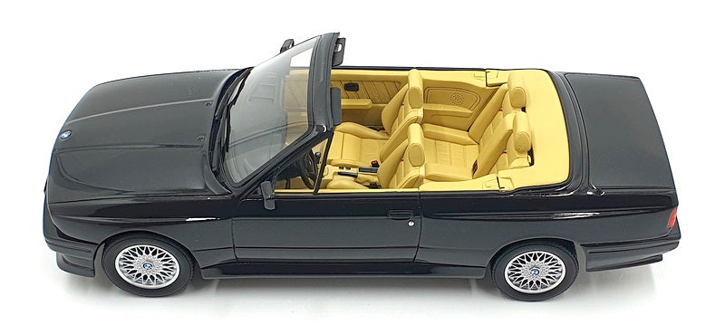 Otto Mobile 1/18 Scale Resin OT1012 - 1989 BMW E30 M3 Convertible - Met Black 