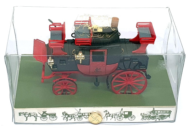 Brumm Historical 1/43 Scale No. 24 - 1827 Mail Coach - Red/Black