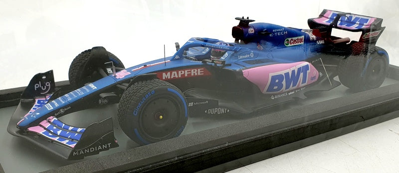 Spark 1/18 Scale 18S750 - Alpine A522 BWT F1 2022 Monaco #14 Alonso