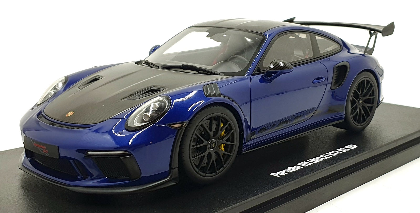 GT Spirit 1/18 Scale GT526 - Porsche 911 (991.2) GT3 RS WP - Blue/Black