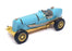 Unknown Brand 1/43 Scale LIB045E - 1935 Bira ERA Romulus - Blue Yellow