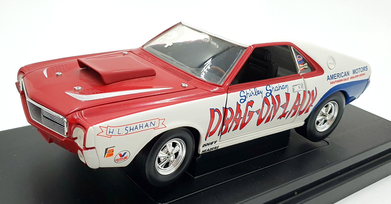 Ertl 1/18 Scale Diecast 29136P - 1969 AMX Super Stock Drag-On Lady