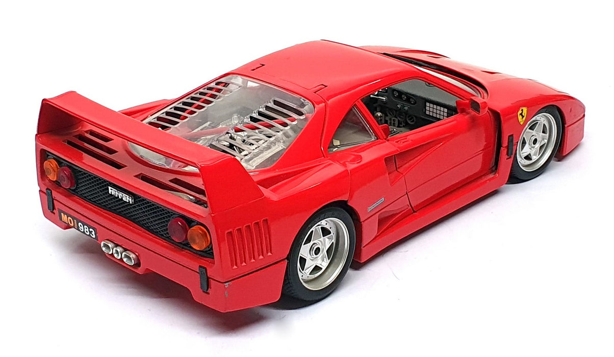 Burago 1/18 Scale Diecast 150326K - 1987 Ferrari F40 - Red