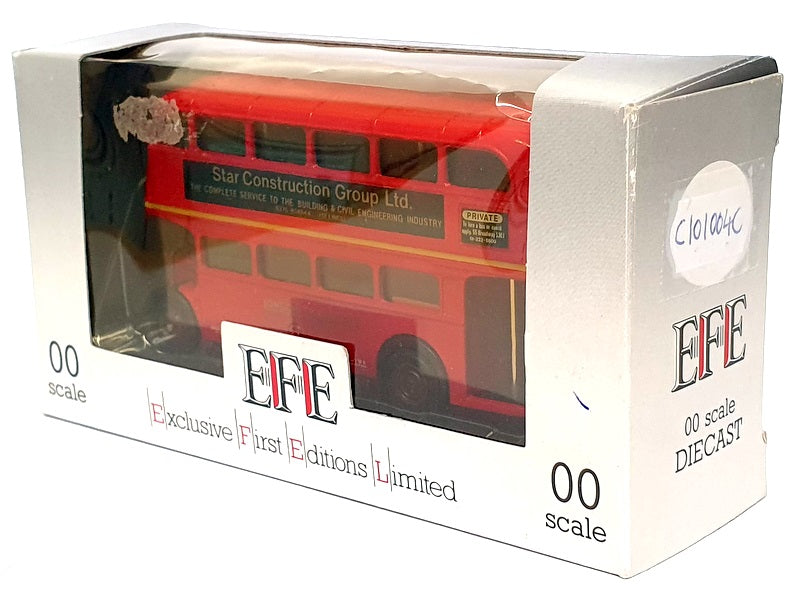 EFE 1/76 Scale C101004C - AEC Regent London Bus Special Railway Service - Red