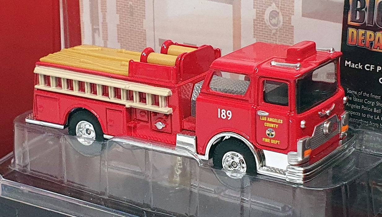 Corgi Diecast CS90243 - Mack CF Pumper Los Angeles Fire Dept. - Red