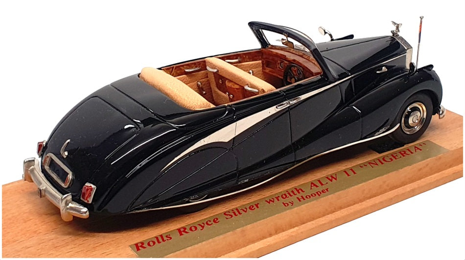 FYP Creations 1/43 Scale No.3 - Rolls Royce Silver Wraith ALW II Nigeria - Black