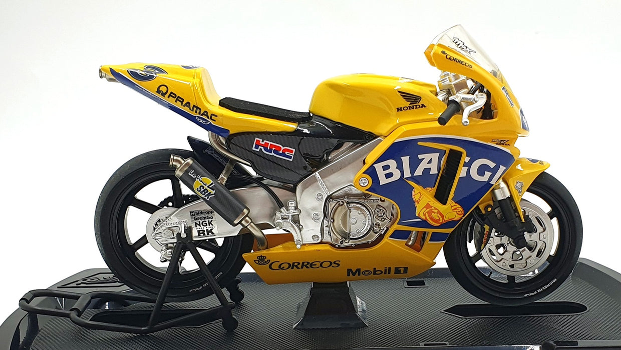 Guiloy 1/10 Scale 13694 - Honda RC 211V #3 Motorcycle Biaggi Team Camel