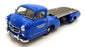 CMC 1/18 Scale Diecast M-036 - 1954 Mercedes Benz Renntransporter Truck - Blue