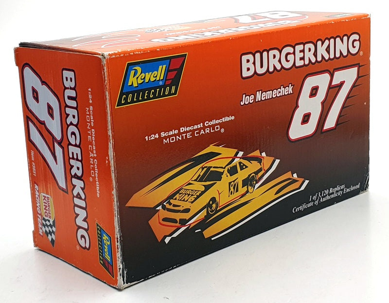 Revell 1/24 Scale 3831 - Chevrolet Monte Carlo Burger King #87 J.Nemechek