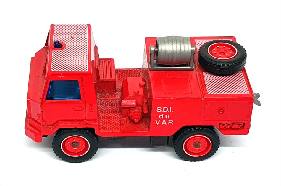 Solido 1/50 Scale 354 - Berliet Camiva 4x4 Fire Engine Truck - Red