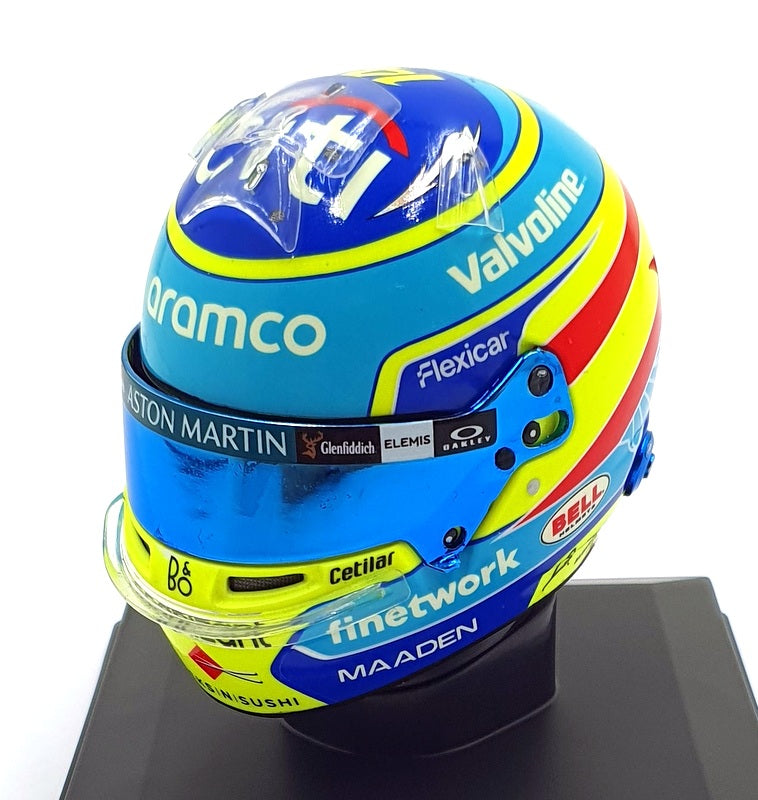 Spark 1/5 Scale 5HF192 - F1 Helmet F. Alonso Aramco 2025