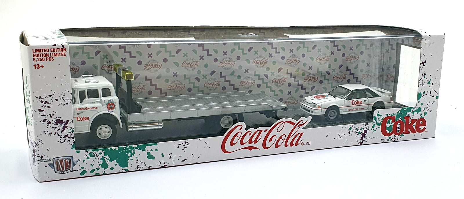 Castline M2 Machines 1/64 Scale TW05 - 1990 Ford C-8000 & 1990 Mustang GT