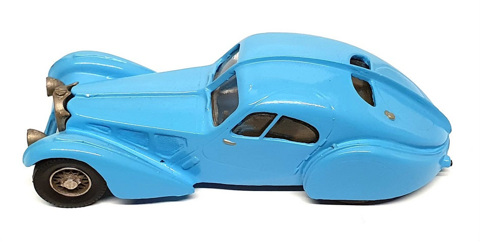 Western Models 1/43 Scale WMS7 - 1938 Bugatti Type 57SC Atlantic - Blue