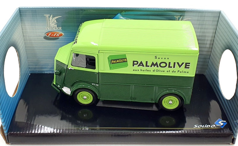 Solido 1/18 Scale Diecast 8409.03 - Citroen HY Palmolive 1962 - Green
