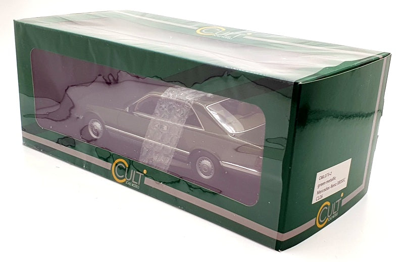 Cult 1/18 Scale Resin CML075-2 - Mercedes-Benz 380SEC C126 - Met. Green