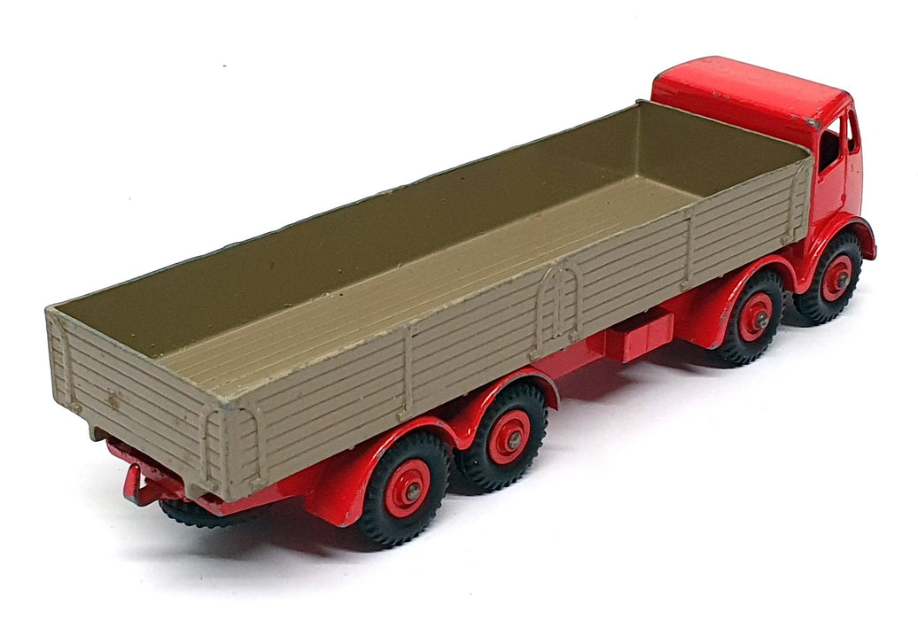Dinky Toys Original Diecast 901 - Foden Diesel 8 Wheel Wagon - Red/Fawn