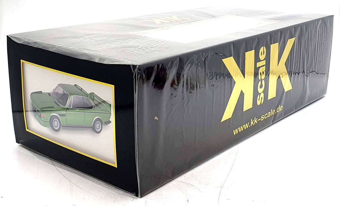 KK Scale 1/12 Scale KKDC120231 - 1973 BMW 3.0 CSL E9 - Green