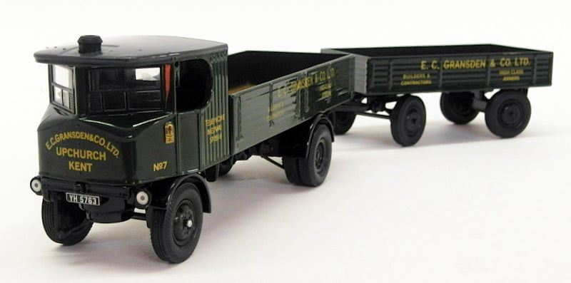 Corgi 1/50 Scale Diecast CC20004 - Sentinel Steam Wagon & Trailer - Grandsen