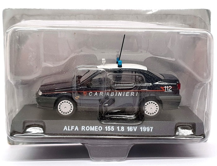 DeAgostini 1/43 Scale 28425D - 1997 Alfa Romeo 155 1.8 16V (Carabinieri)