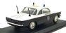 Eligor 1/43 Scale Diecast 1150 1962 Chevrolet Corvair USA Police Car White/Black