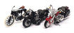Maisto M&S 1/24 Scale MSHD03 - Harley Davidson Motorbike Set Of 3
