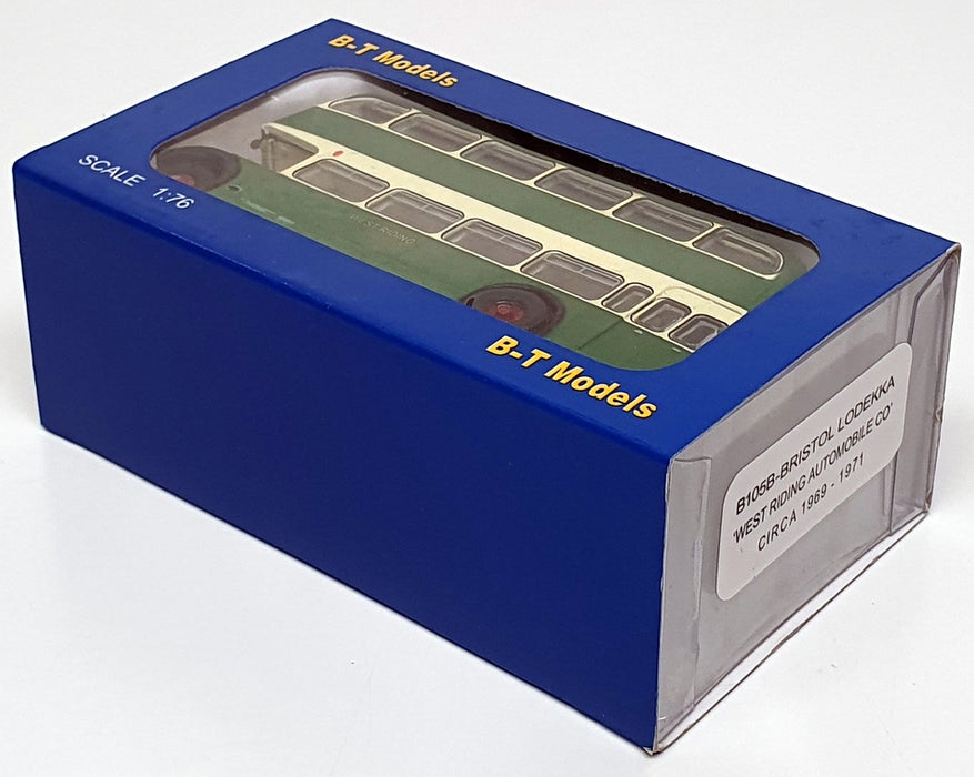 B-T Models 1/76 Scale B105B Bristol Lodekka R58 W. Riding Automobile Co 1969-71