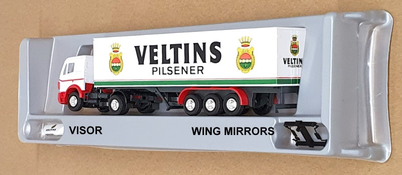 Herpa 1/87 Scale 140522 - Mercedes Benz Truck & Trailer (Veltins Pilsener)
