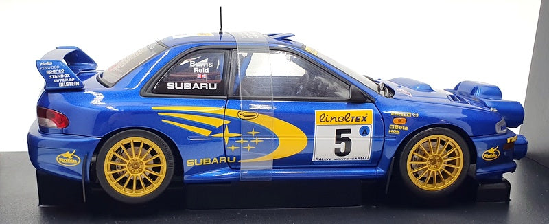 Autoart 1/18 Scale Diecast 89994 Subaru Impreza WRC RMC R.Burns 1999 Night Race