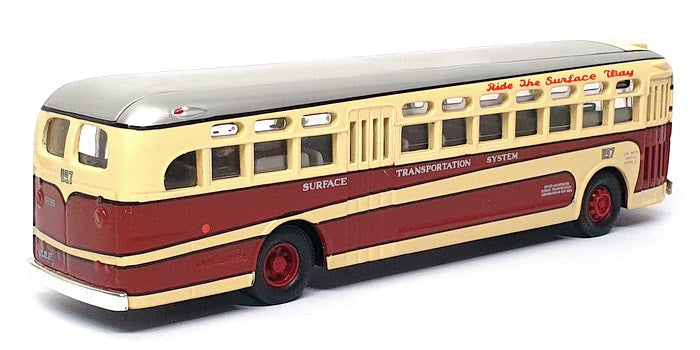 Corgi 1/50 Scale 54001 - GM 4506 Coach Surface Transportation - Cream/Dk. Red