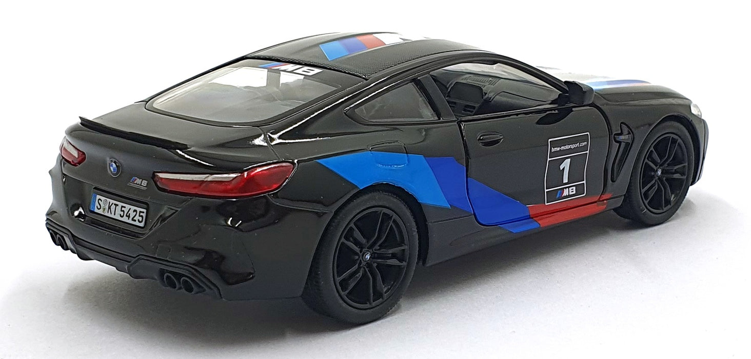 Kinsmart 1/38 Scale Pull Back & Go  TY1241 - BMW M8 Competition Coupe #1 Black