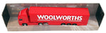 Corgi 25cm Long Diecast 59575 - ERF Truck & Trailer (Woolworths) Red