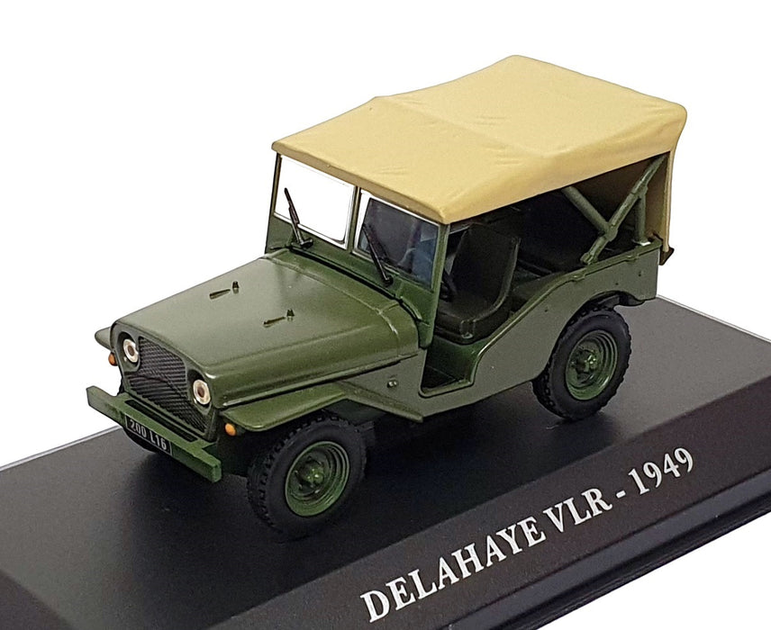 Altaya 1/43 Scale Diecast DH49G - 1949 Delahaye VLR - Green