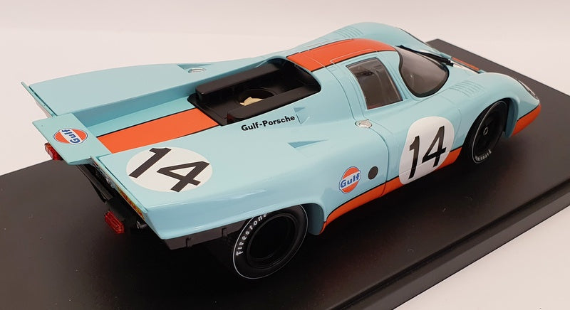 CMR 1/18 Scale Diecast CMR131-14 - Porsche 917K Race Car Gulf #14