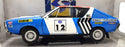 Solido 1/18 Scale Diecast S1803703 - 1974 Renault 17 MK1 #12 Rally PoR 1974