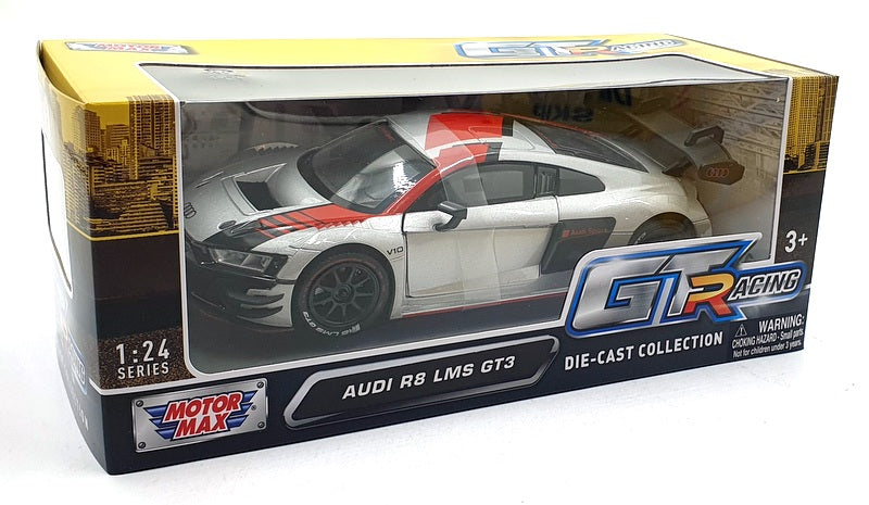 Motor Max 1/24 Scale 73788 - Audi R8 LMS GT3 - Grey