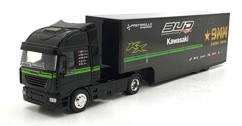 NewRay 1/43 Scale 15653 - Ford Iveco BUD Racing Team Truck - Black