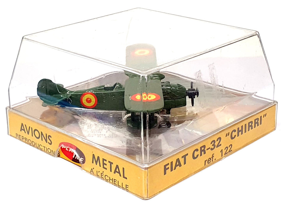 Aviones Play Me Diecast 122 - Fiat CR-32 Chirri Aircraft - Green