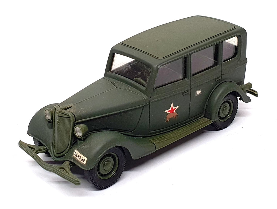 Solido 1/43 Scale 4595/7 - GAZ-M1 Staff Car Soviet Army - Green