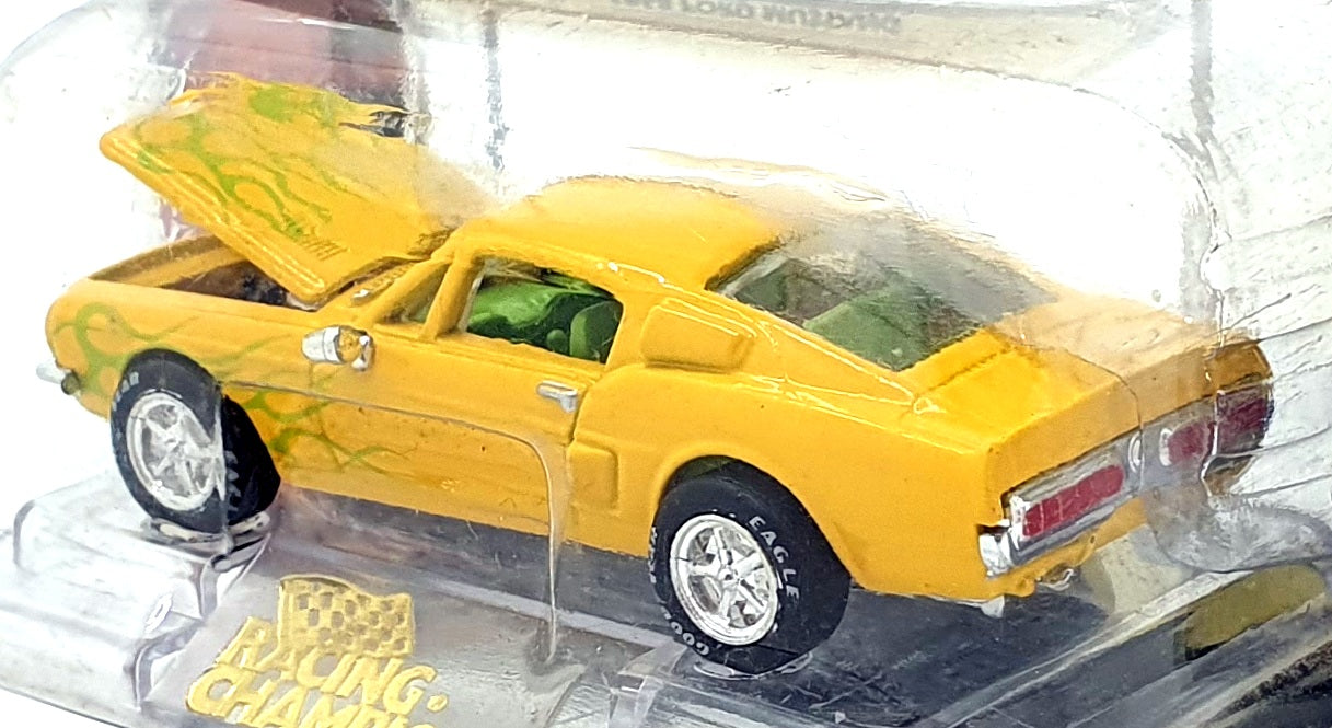 Racing Champions 1/58 Scale 08101 - 1968 Ford Mustang - Yellow