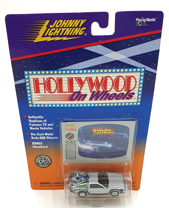 Johnny Lightning 1/64 Scale 431-01A - DeLorean Back To The Future Car Show Card