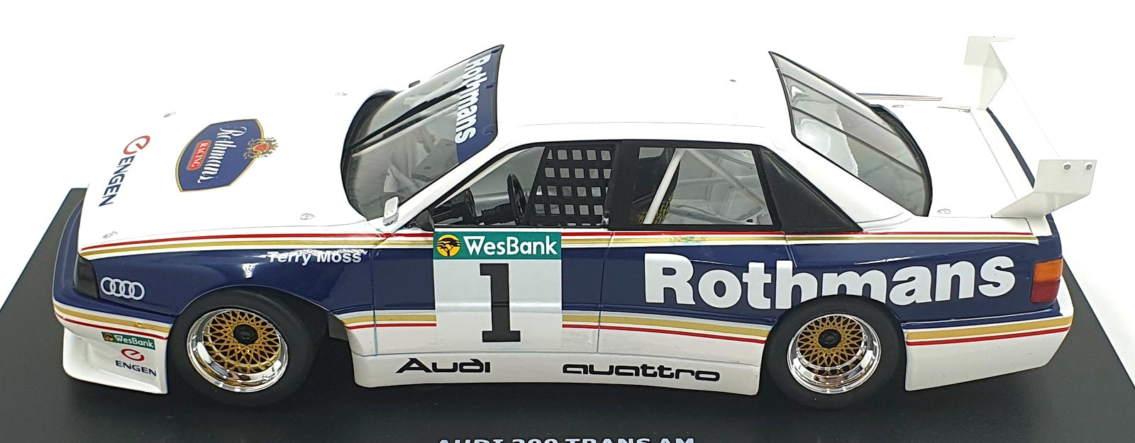 Werk83 1/18 Scale W1801408 - Audi 200 TA4 Wesbank Modified Series #1 - Moss