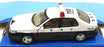 Cararama 1/43 Scale 200226B - SAAB Police Car 110 - White