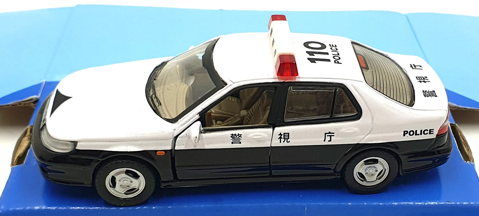 Cararama 1/43 Scale 200226B - SAAB Police Car 110 - White