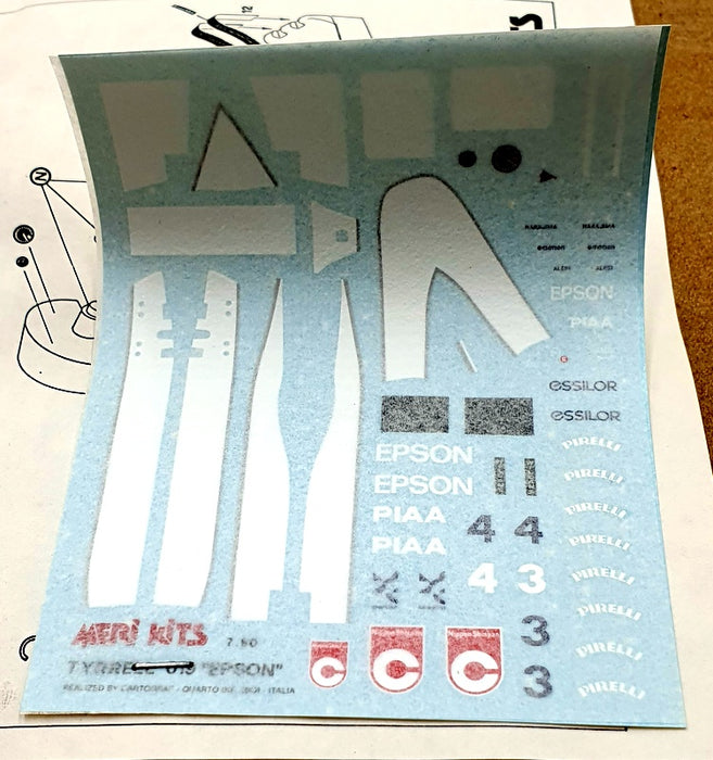 Meri Kits 1/43 Scale Kit MK176B - Tyrrell 019 F1 GP Monaco 1990