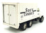 Ertl 10cms Long 3346 - International See's Candies Delivery Truck - White