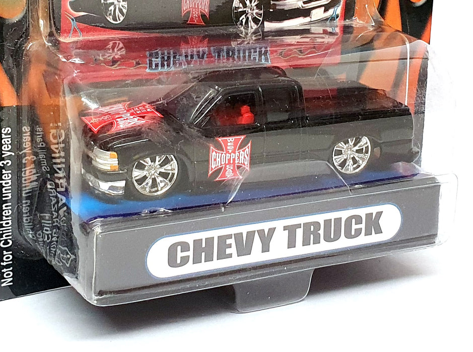 Muscle Machines 1/64 Scale 71111 - Chevy Truck Jesse James - Black