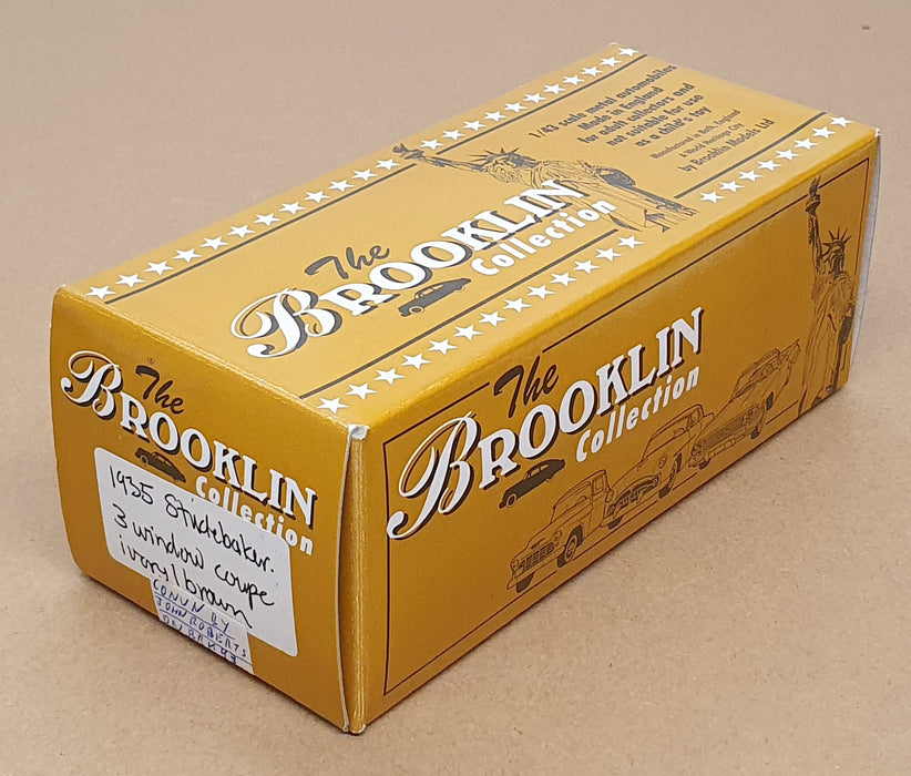 Brooklin 1/43 Scale BRK93 - 1935 Studebaker 3 Window Coupe J. ROBERTS